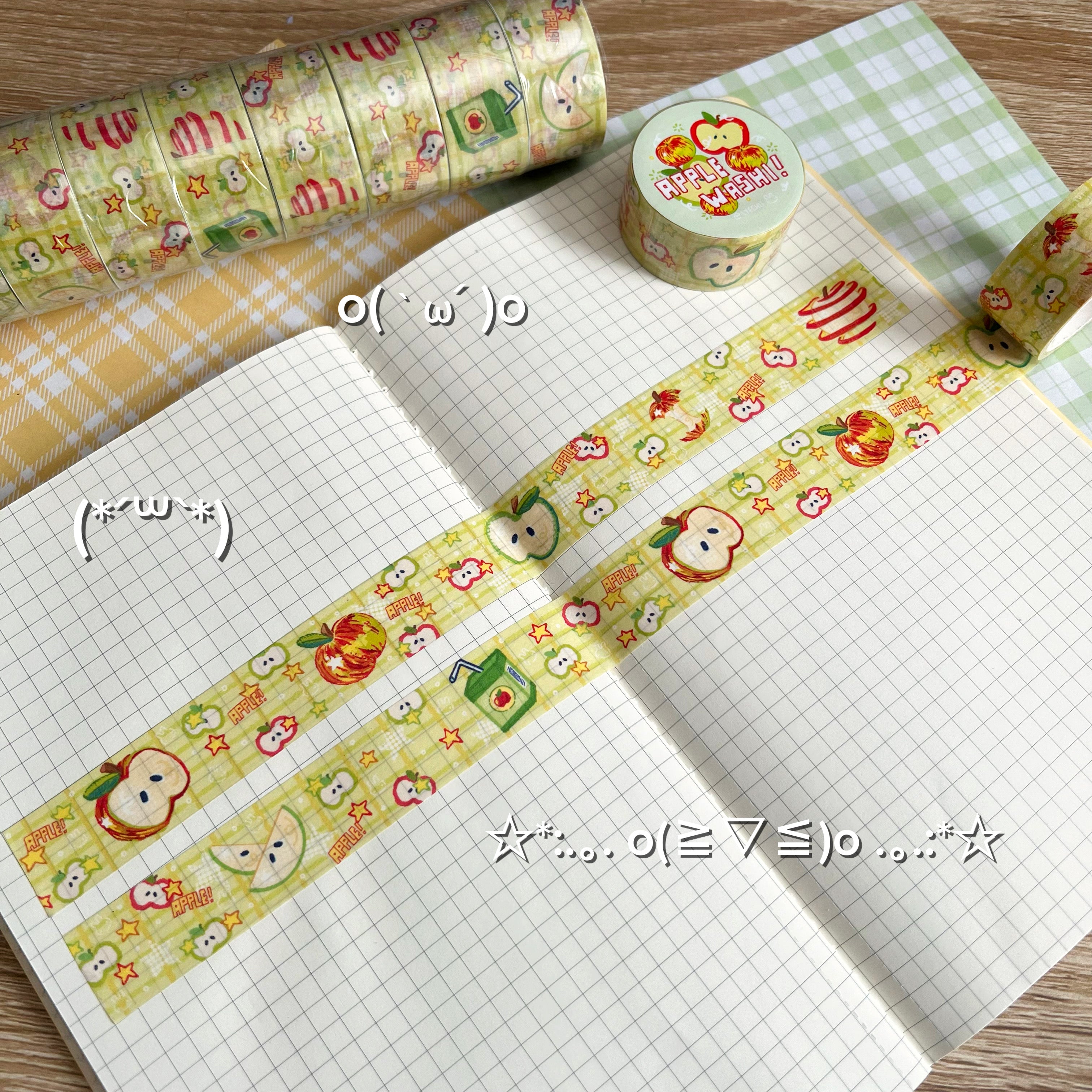 Apple Washi Tape - 5m