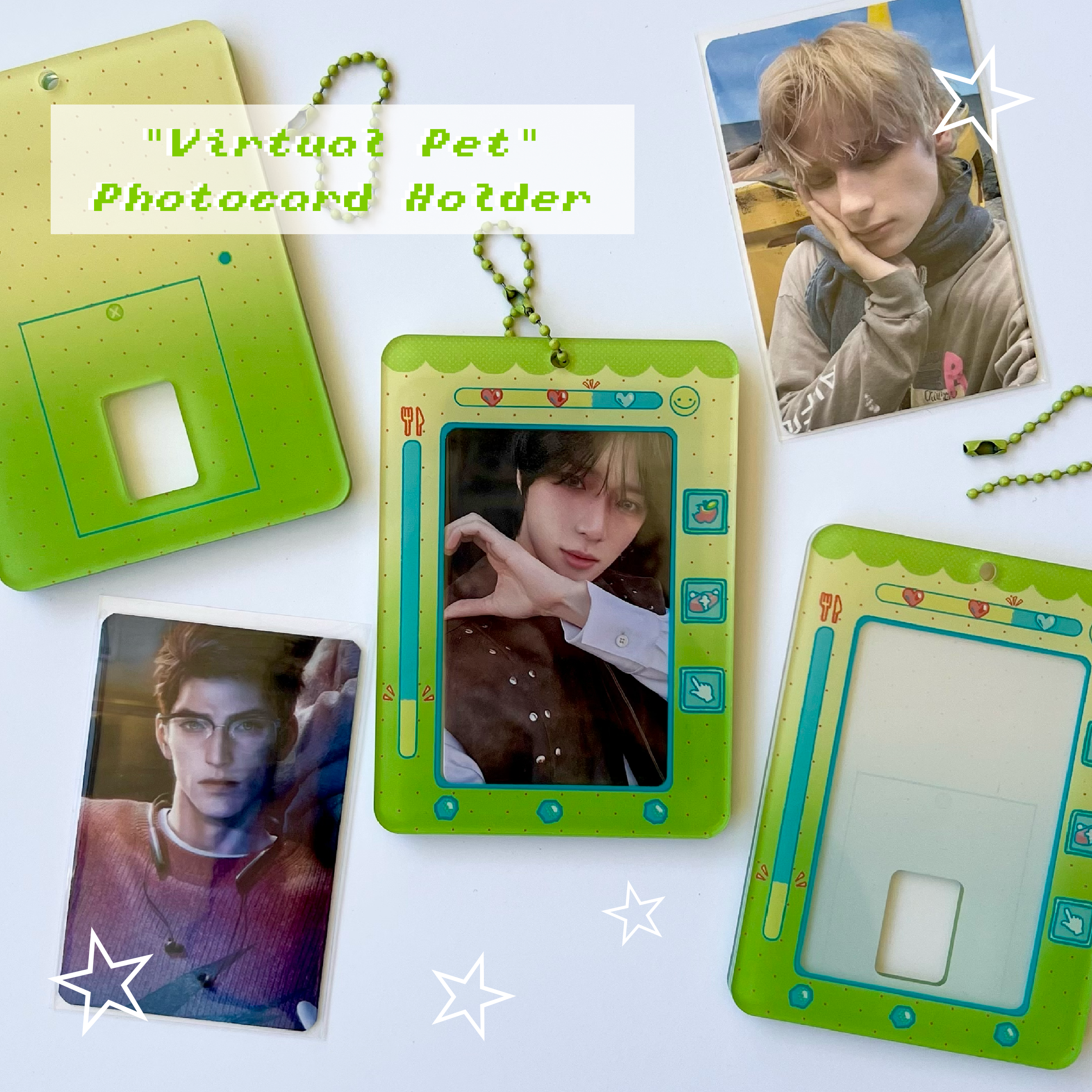 "Virtual Pet" Photocard Holder