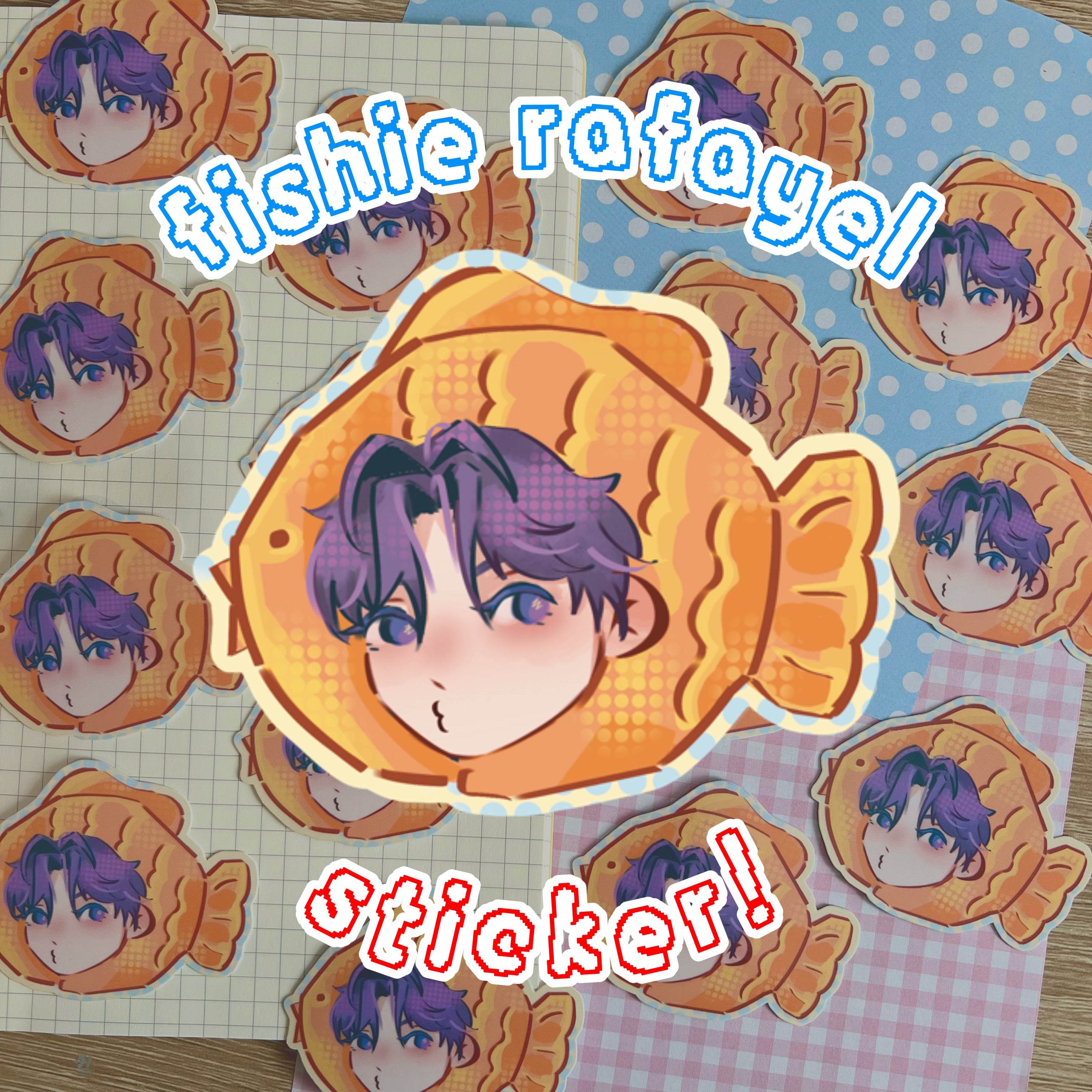Fishie Rafayel Sticker
