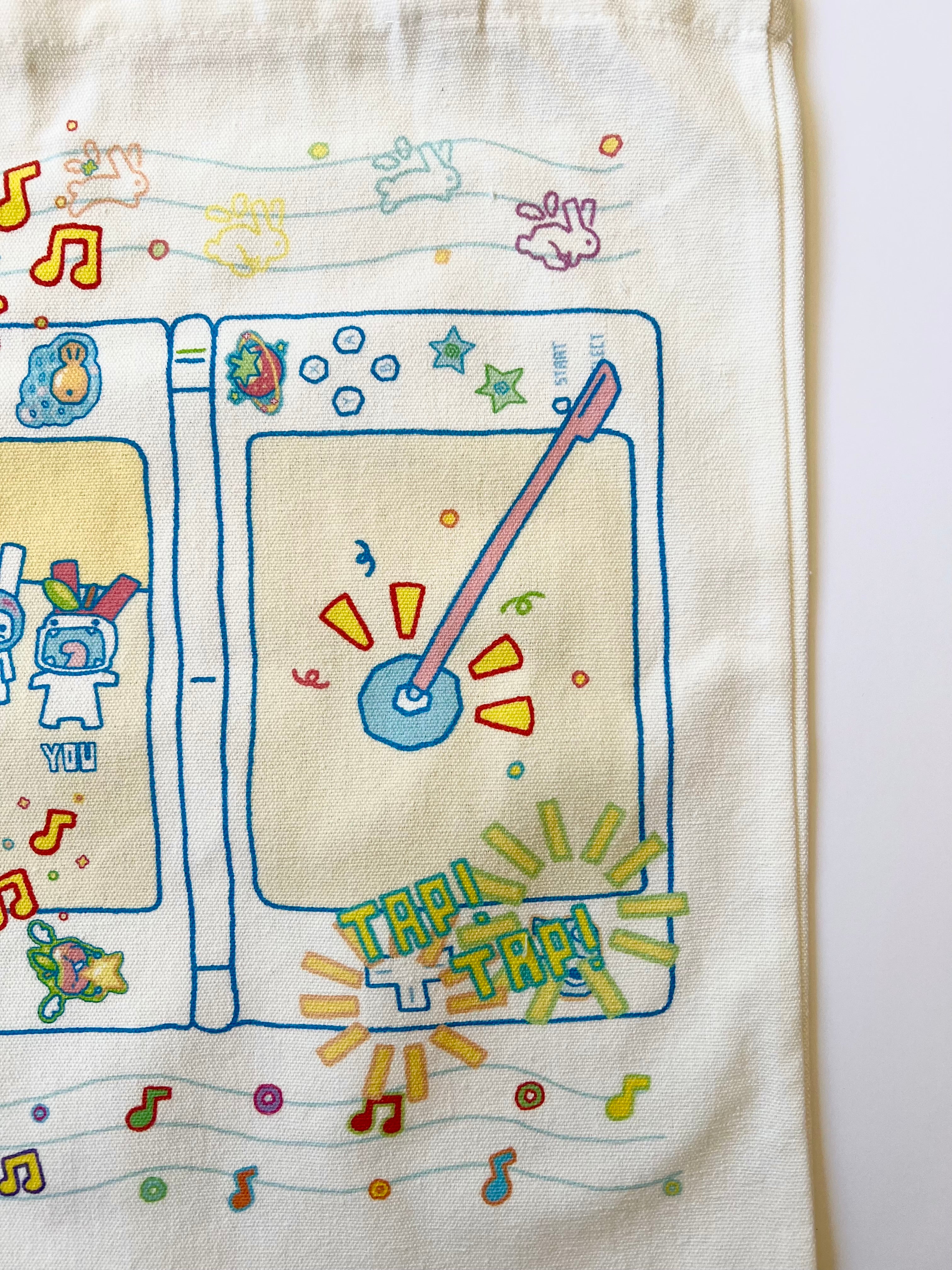 Rhythm Bunny Tote Bag