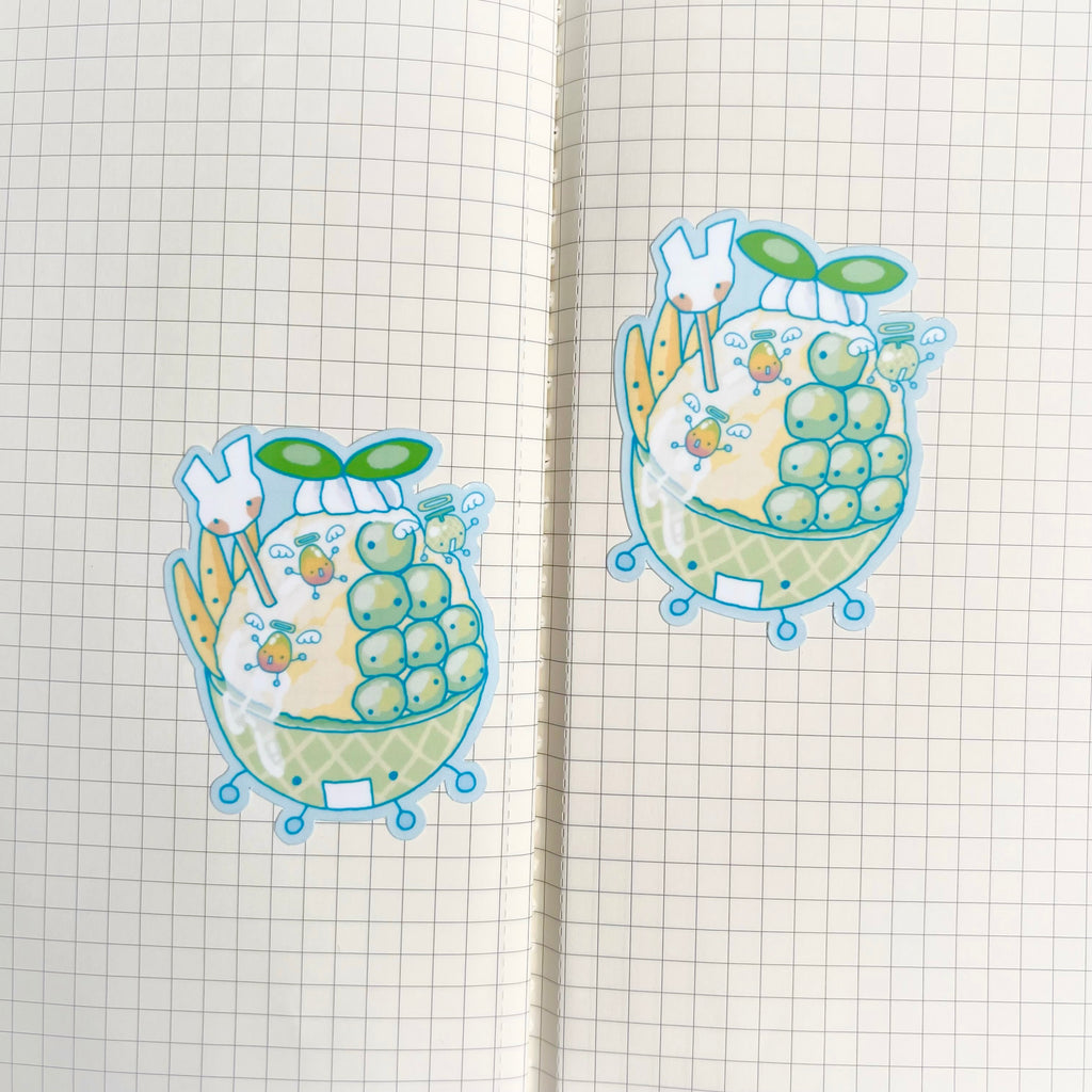 Mango Melon Bingsu Sticker