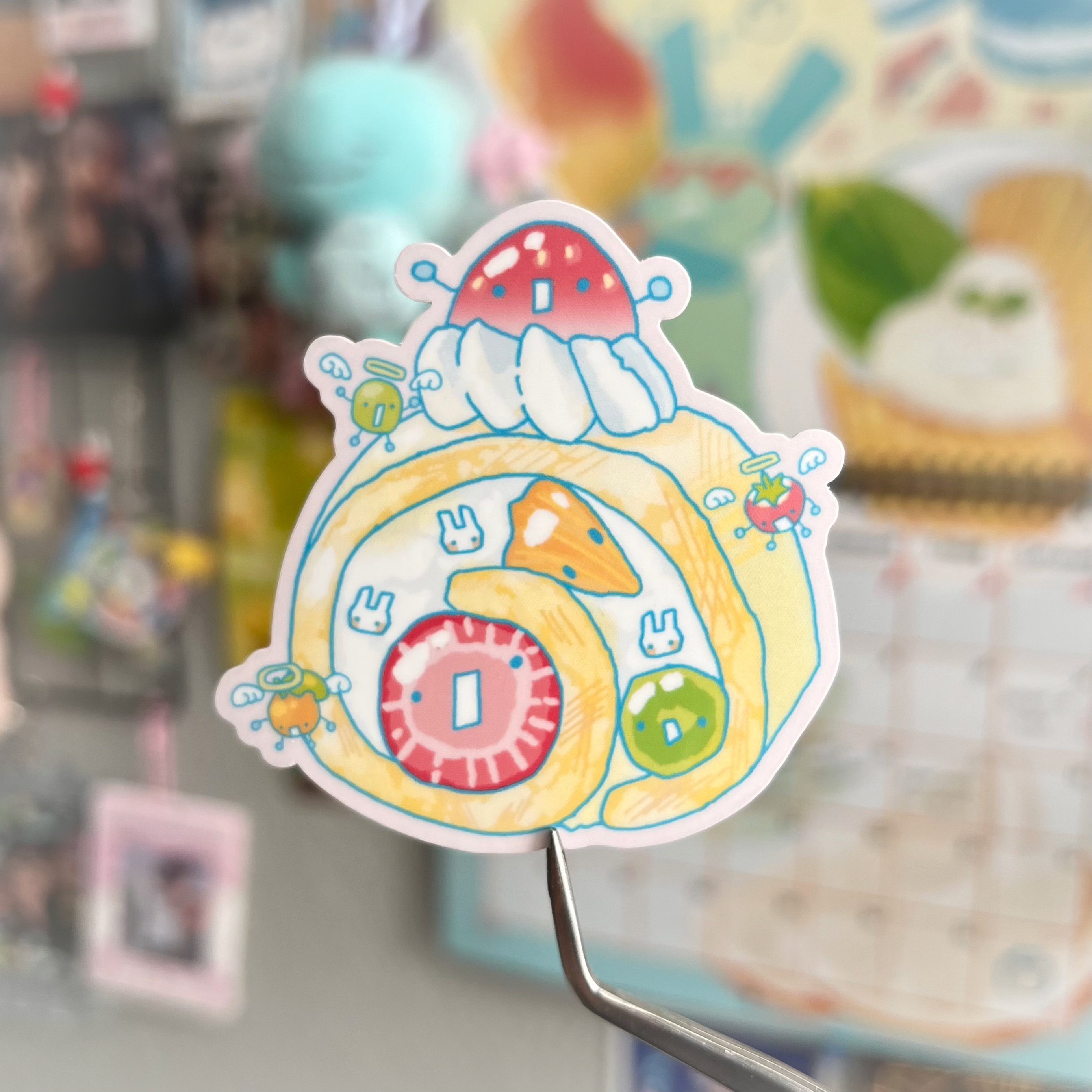 Fruit Roll Cake Sticker