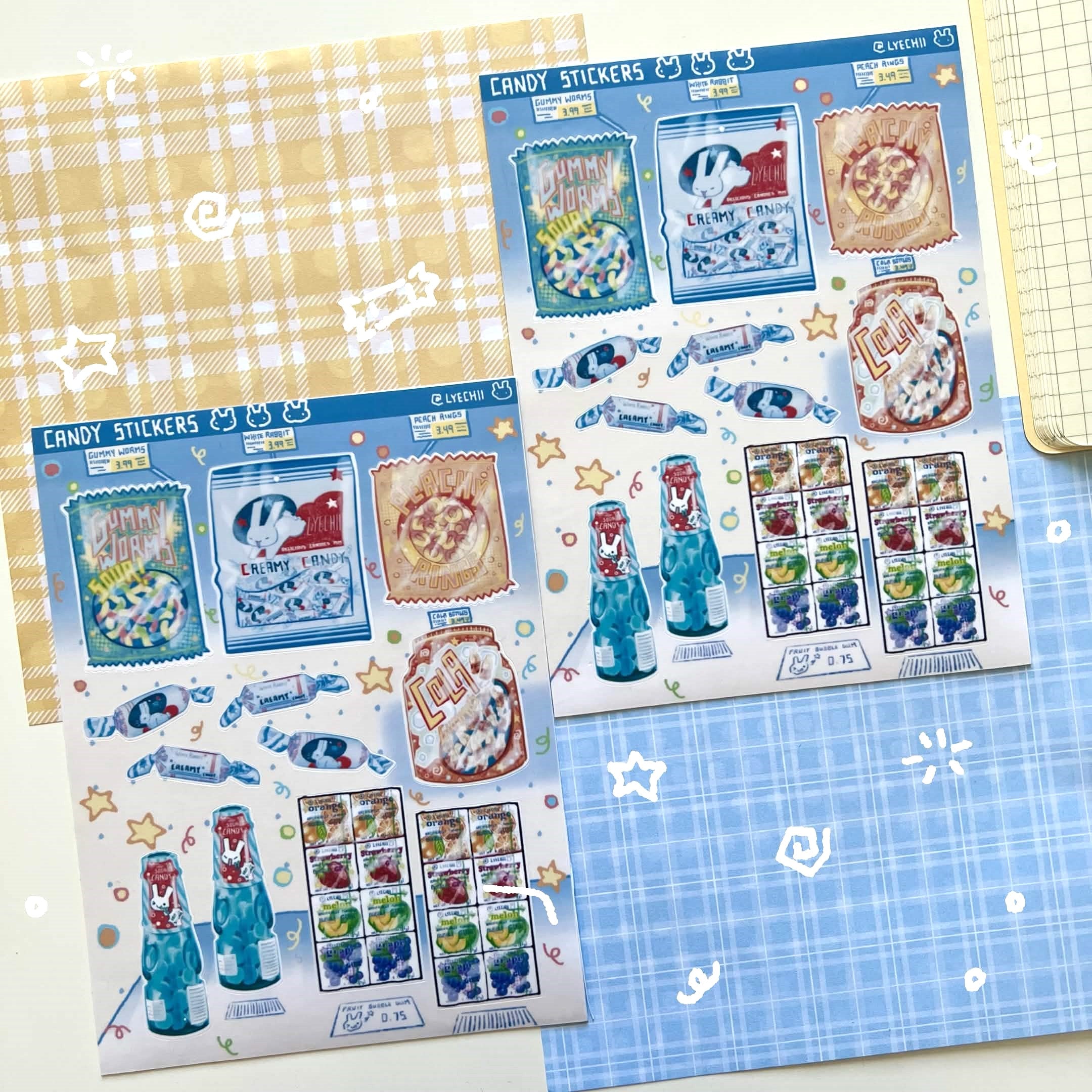 Candy Shelf Sticker Sheet