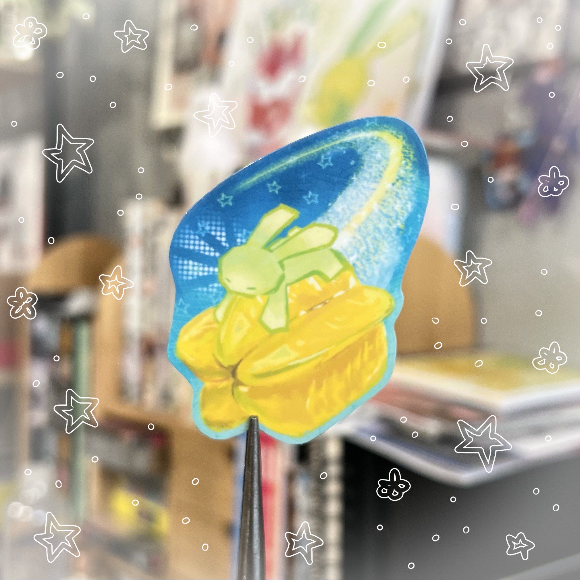 Fruit Bunny Stickers